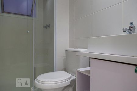 Banheiro de apartamento à venda com 2 quartos, 60m² em Vila Principe de Gales, Santo André