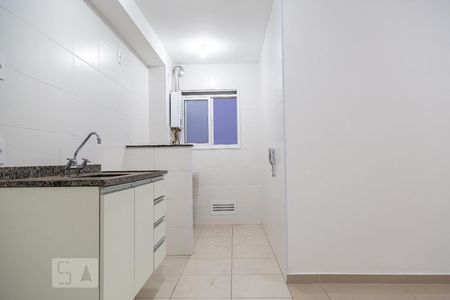 Cozinha de apartamento à venda com 2 quartos, 60m² em Vila Principe de Gales, Santo André