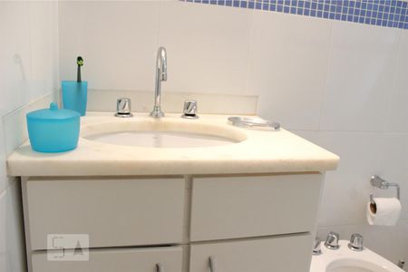 Banheiro Social de apartamento à venda com 4 quartos, 206m² em São Conrado, Rio de Janeiro