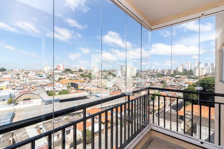 Varanda da Sala de apartamento para alugar com 1 quarto, 46m² em Vila Basileia, São Paulo