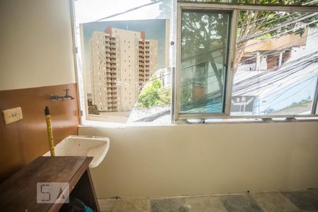 Vista da Sala de casa para alugar com 1 quarto, 46m² em Vila Fachini, São Paulo
