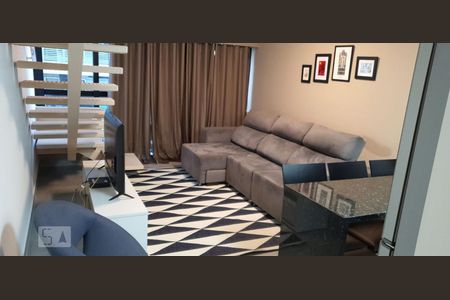 Sala de apartamento para alugar com 1 quarto, 53m² em Bethaville I, Barueri