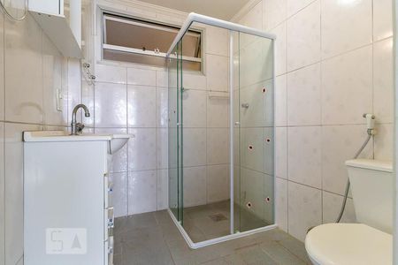 Banheiro de kitnet/studio à venda com 1 quarto, 31m² em Botafogo, Campinas