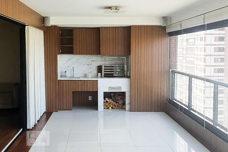 Varanda Gourmet de apartamento para alugar com 3 quartos, 209m² em Vila Cruzeiro, São Paulo