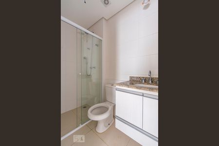 Banheiro  de apartamento à venda com 2 quartos, 60m² em Jardim, Santo André