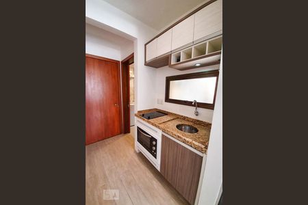 Cozinha de apartamento para alugar com 1 quarto, 32m² em Centro Histórico, Porto Alegre