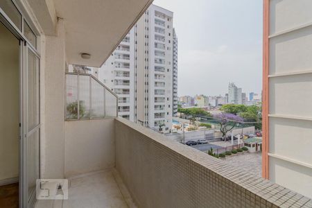 Varanda de apartamento à venda com 3 quartos, 123m² em Centro, Santo André
