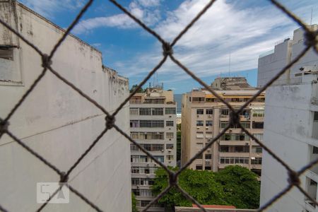 Vista do Quarto de apartamento à venda com 1 quarto, 38m² em Leme, Rio de Janeiro
