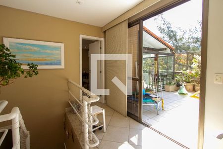 Sala superior de apartamento para alugar com 3 quartos, 179m² em Barra da Tijuca, Rio de Janeiro