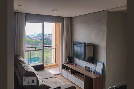 Sala de apartamento à venda com 2 quartos, 57m² em Vila Satúrnia, Campinas