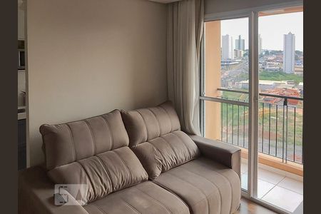 Sala de apartamento à venda com 2 quartos, 57m² em Vila Satúrnia, Campinas