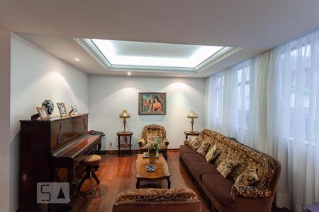 Sala de apartamento à venda com 4 quartos, 321m² em Santo Antônio, Belo Horizonte