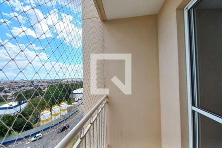 Varanda da sala  de apartamento à venda com 2 quartos, 52m² em Vila Progresso, Campinas