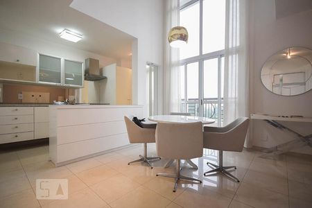 Sala de Jantar de apartamento à venda com 1 quarto, 104m² em Vila Andrade, São Paulo