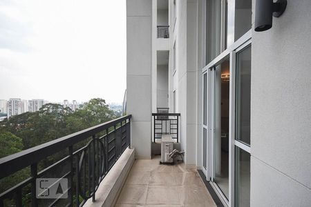 Varanda de apartamento à venda com 1 quarto, 104m² em Vila Andrade, São Paulo