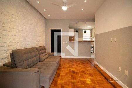 Sala de apartamento à venda com 2 quartos, 70m² em Botafogo, Rio de Janeiro