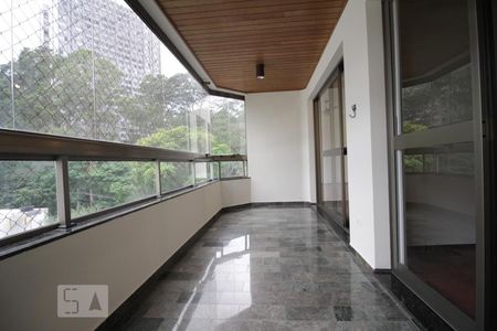 Varanda de apartamento à venda com 3 quartos, 192m² em Parque Bairro Morumbi, São Paulo