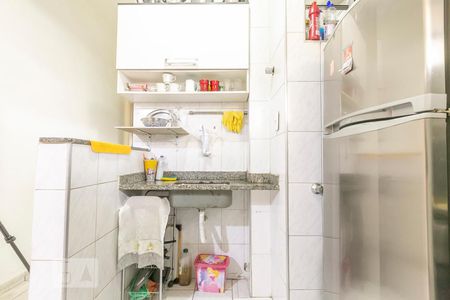 Cozinha de apartamento à venda com 1 quarto, 42m² em Campos Elíseos, São Paulo