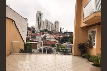 Fachada de casa de condomínio à venda com 3 quartos, 152m² em Vila Bertioga, São Paulo