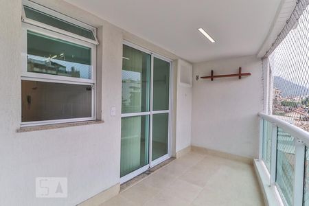 Varanda da Sala de apartamento para alugar com 3 quartos, 75m² em Freguesia (jacarepaguá), Rio de Janeiro