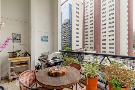 Varanda de apartamento para alugar com 1 quarto, 130m² em Itaim Bibi, São Paulo