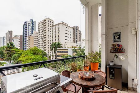 Varanda de apartamento para alugar com 1 quarto, 130m² em Itaim Bibi, São Paulo