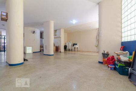 Área comum - Salão de festas de kitnet/studio para alugar com 1 quarto, 30m² em Copacabana, Rio de Janeiro