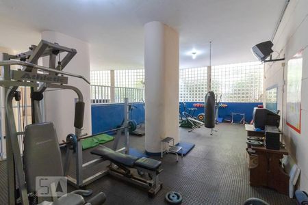 Área comum - Academia de kitnet/studio para alugar com 1 quarto, 30m² em Copacabana, Rio de Janeiro