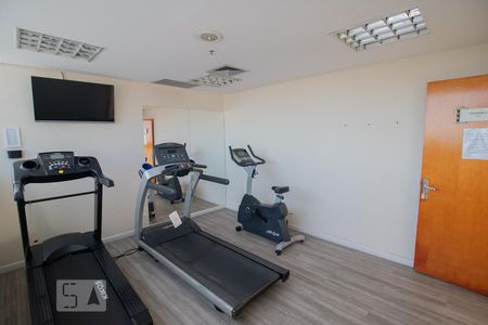 Apartamento à venda com 35m², 1 quarto e 1 vaga Apartamento à venda com 35m², 1 quarto e 1 vagaÁrea comum - Academia