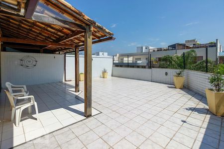 Varanda - Cobertura de apartamento para alugar com 3 quartos, 200m² em Recreio dos Bandeirantes, Rio de Janeiro