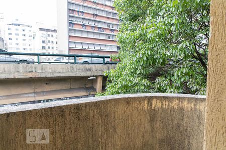 Sacada da Sala de apartamento para alugar com 1 quarto, 50m² em Vila Buarque, São Paulo