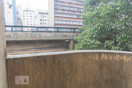 Sacada da Sala de apartamento para alugar com 1 quarto, 50m² em Vila Buarque, São Paulo