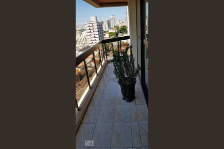 Varanda da Sala de apartamento à venda com 4 quartos, 140m² em Vila Monumento, São Paulo