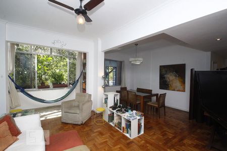 Sala de apartamento à venda com 2 quartos, 98m² em Botafogo, Rio de Janeiro