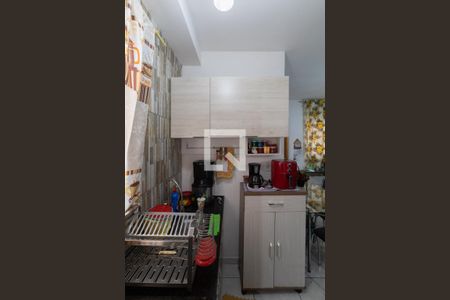 Sala e Cozinha de apartamento à venda com 1 quarto, 34m² em Cidade Antônio Estevão de Carvalho, São Paulo