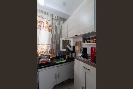 Sala e Cozinha de apartamento à venda com 1 quarto, 34m² em Cidade Antônio Estevão de Carvalho, São Paulo