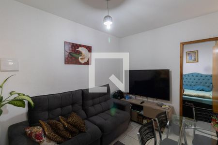 Sala e Cozinha de apartamento à venda com 1 quarto, 34m² em Cidade Antônio Estevão de Carvalho, São Paulo