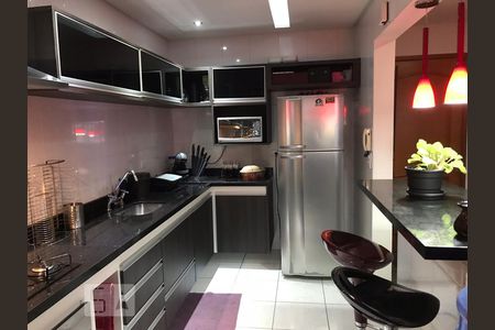 Cozinha de apartamento à venda com 1 quarto, 100m² em Nova Gerty, São Caetano do Sul