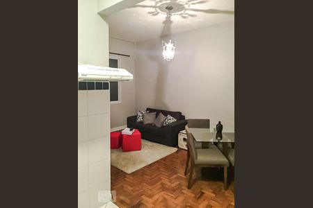 Sala de apartamento para alugar com 1 quarto, 50m² em Centro, São Paulo