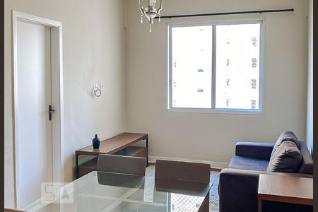 Sala de apartamento para alugar com 1 quarto, 50m² em Centro, São Paulo