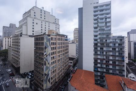 Vista de kitnet/studio para alugar com 1 quarto, 27m² em Centro, São Paulo