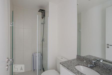 Banheiro de kitnet/studio à venda com 1 quarto, 28m² em Liberdade, São Paulo