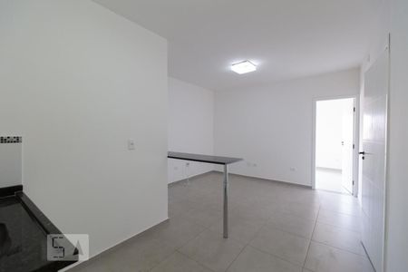 Cozinha de apartamento para alugar com 1 quarto, 25m² em Quinta da Paineira, São Paulo