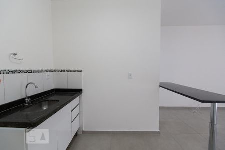 Cozinha de apartamento para alugar com 1 quarto, 25m² em Quinta da Paineira, São Paulo