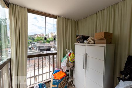 Varanda da Suite  de apartamento à venda com 1 quarto, 58m² em Ingá, Niterói