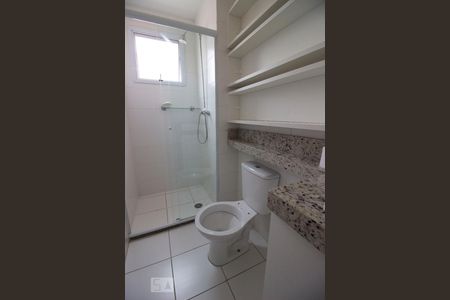 Banheiro da Suíte de apartamento à venda com 2 quartos, 54m² em Ponte São João, Jundiaí