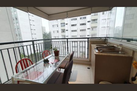 Varanda da Sala de apartamento para alugar com 3 quartos, 72m² em Vila Pompéia, São Paulo