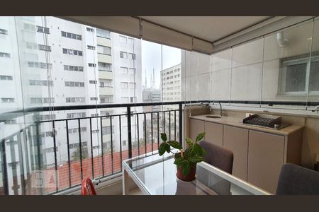 Varanda da Sala de apartamento para alugar com 3 quartos, 72m² em Vila Pompéia, São Paulo