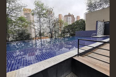 Área comum - Piscina de apartamento para alugar com 1 quarto, 48m² em Vila Andrade, São Paulo