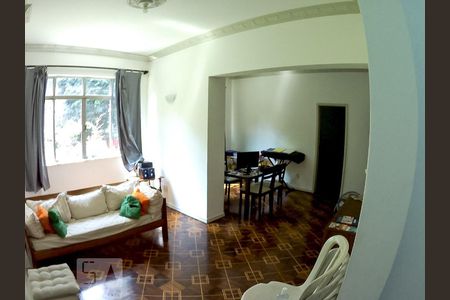 Sala de apartamento à venda com 1 quarto, 76m² em Humaitá, Rio de Janeiro